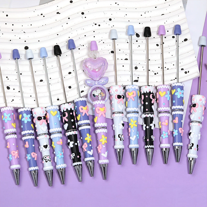 Wholesale 5pcs beadable pens Bow